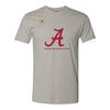 College Football Playoff #4 Alabama Grey T-Shirt