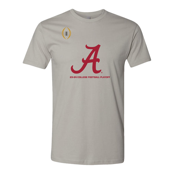 College Football Playoff #4 Alabama Grey T-Shirt