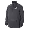 College Football Playoff Nike 2024 #4 Alabama Media Night Tech Fleece Grey 1/2 Zip Jacket