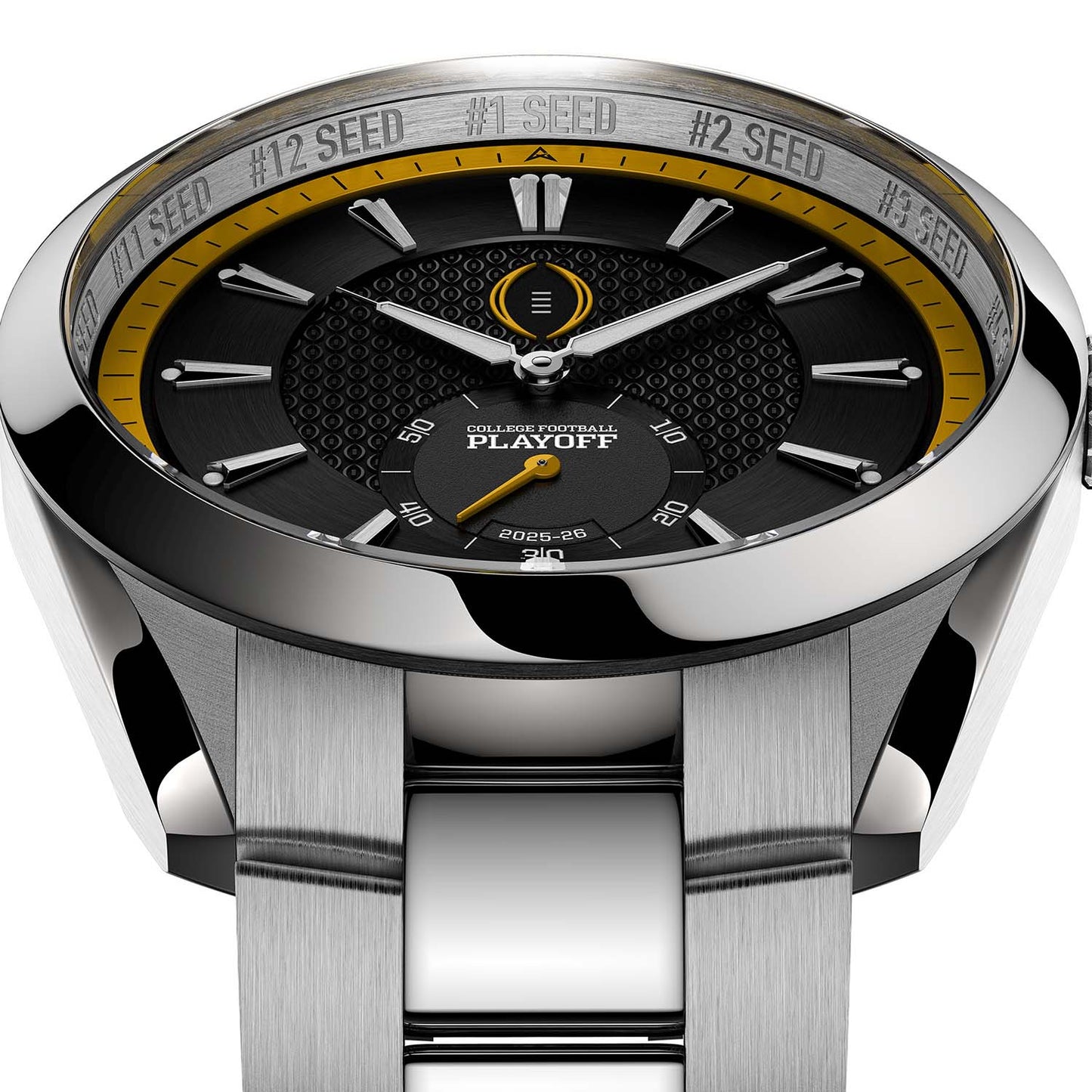 College Football Playoff Miami Hurricanes Lythos Stainless Steel Watch