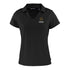 Ladies College Football Playoff Cutter & Buck Daybreak Eco Recycled Black Polo