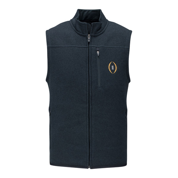 College Football Playoff Rhone Black Fleece Vest