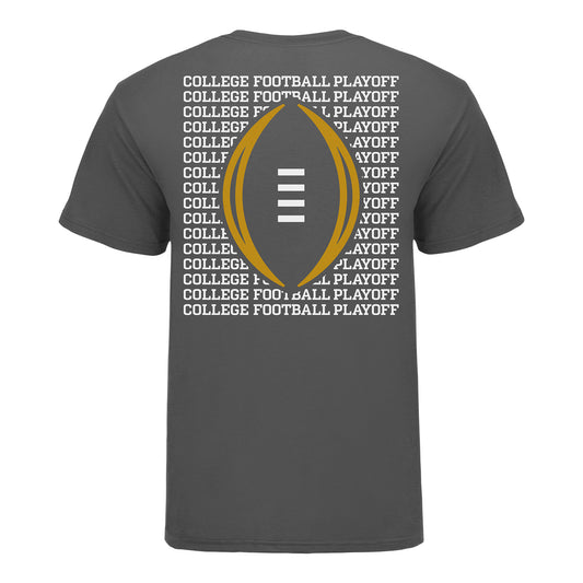 College Football Playoff Repeating Name T-Shirt
 - Back View