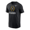 College Football Playoff Nike Club Black T-Shirt