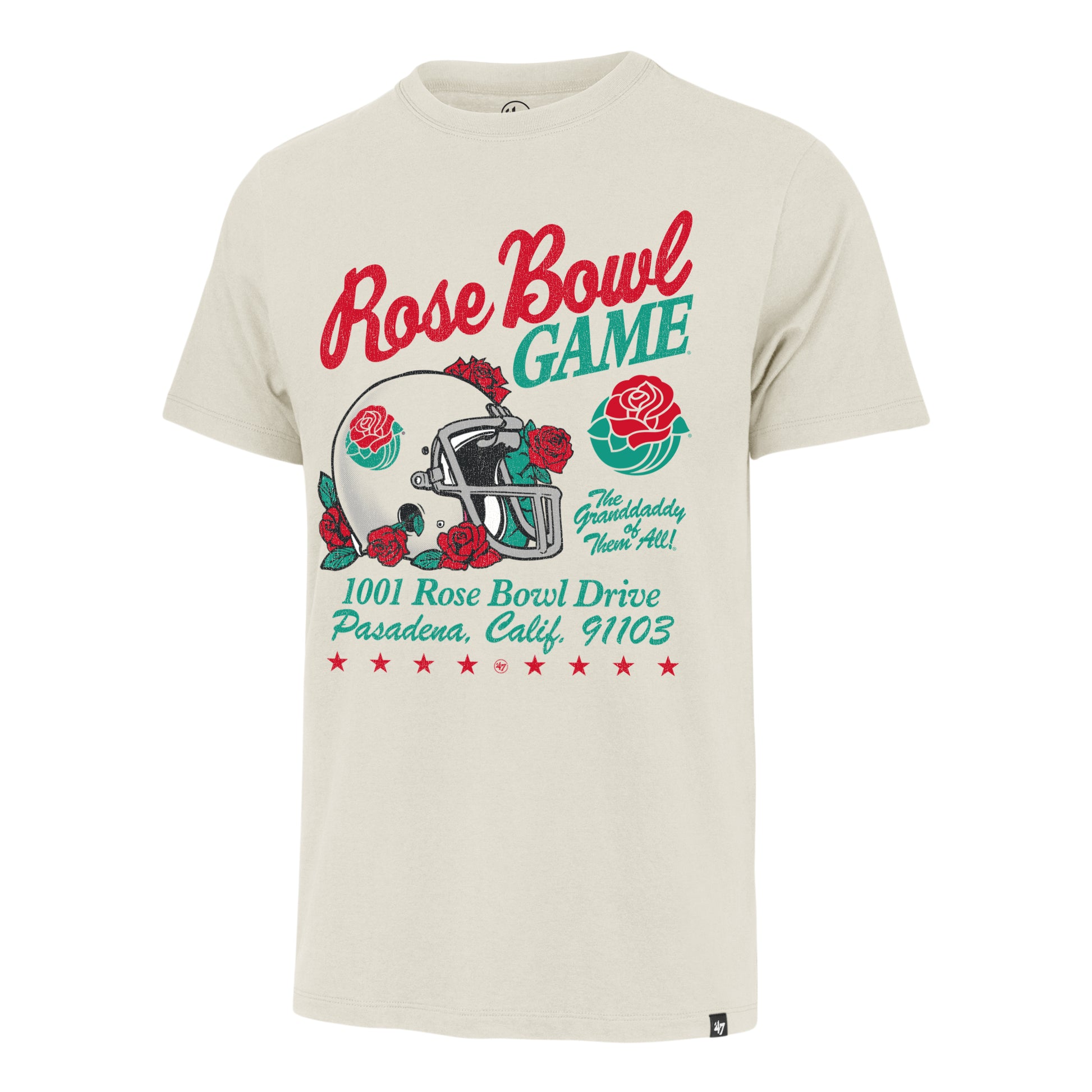 47 Brand Rose Bowl T-Shirt - Front View