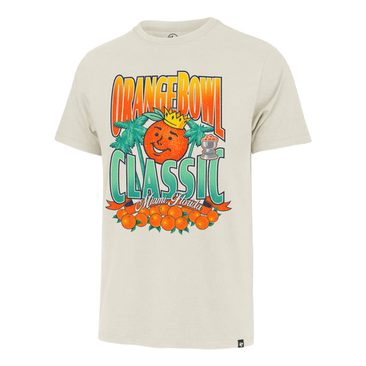 47 Brand Orange Bowl T-Shirt - Front View