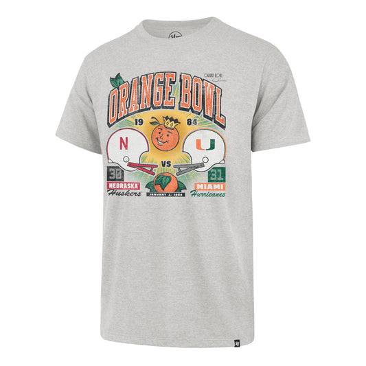 47 Brand 1984 Orange Bowl Matchup T-Shirt - Front View