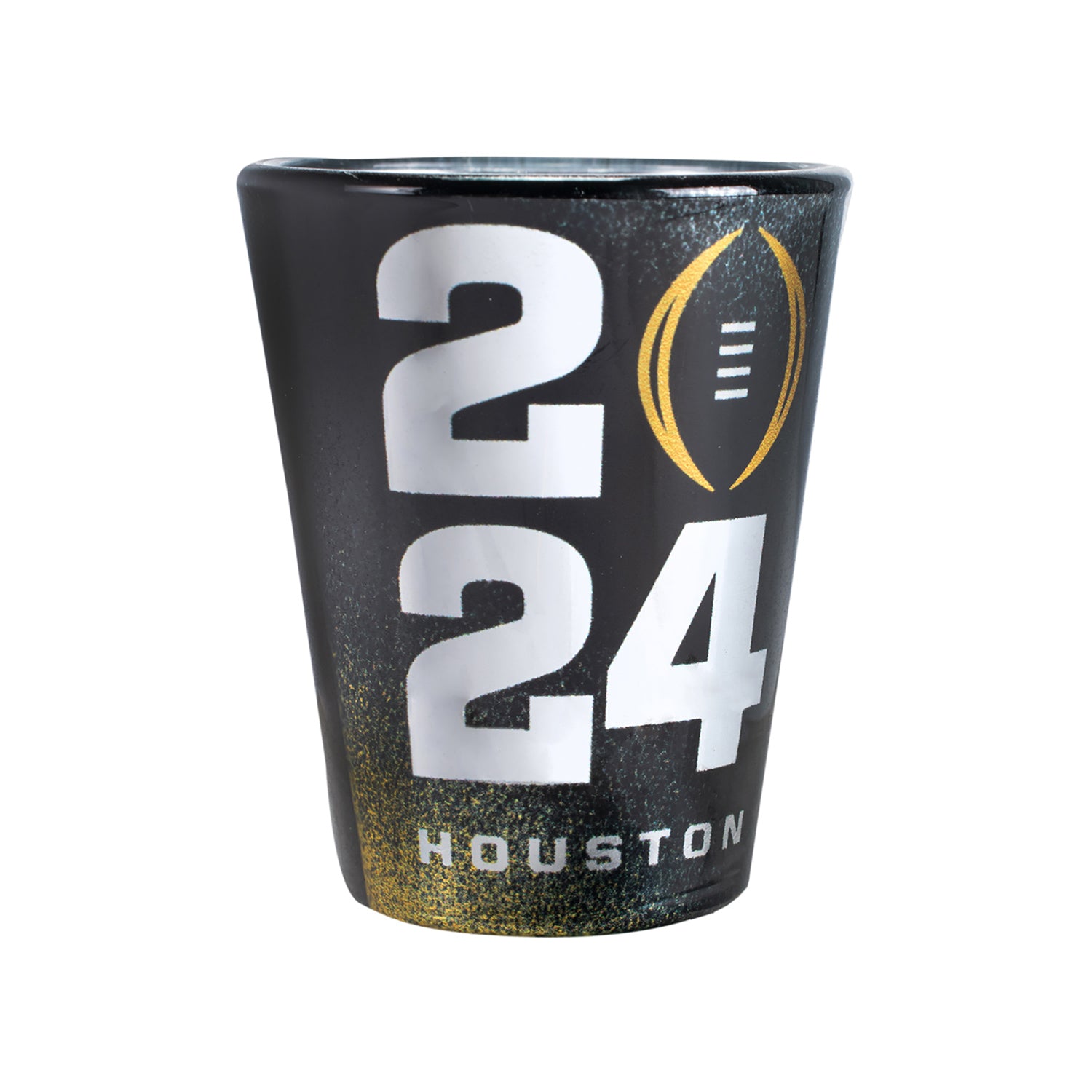 College Football Playoff 2024 National Championship Game Black Shot Gl