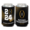 College Football Playoff 2024 National Championship Game Black Coozie