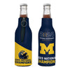 College Football Playoff 2023 National Champion 12oz Bottle Coozie