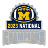 College Football Playoff 2023 National Champion Hatpin