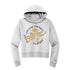Ladies College Football Playoff 2024 National Championship Game Grey Hooded Sweatshirt - Front View