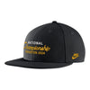 College Football Playoff 2024 National Championship Game Nike Pro Flatbill Black Adjustable Hat