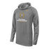 College Football Playoff 2024 National Championship Game Nike Grey Long Sleeve Hooded T-Shirt - Front View