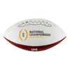 College Football Playoff 2024 National Championship Game Mini Autograph Football - Front View