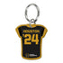 College Football Playoff 2024 National Championship Game Black Jersey Keychain
