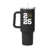 College Football Playoff 2025 National Championship Game 40oz Stainless Black Tumbler - Back View