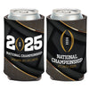 College Football Playoff 2025 National Championship Game Black Coozie