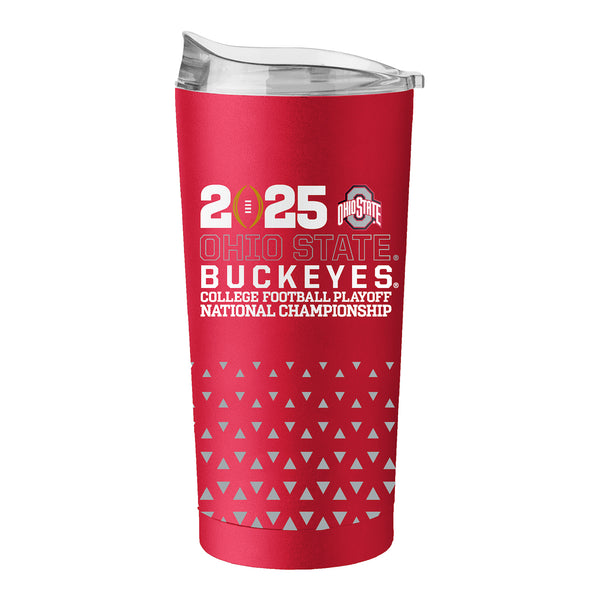 College Football Playoff 2025 National Championship Game Ohio State 20oz Tumbler - Front View