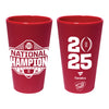 College Football Playoff 2025 National Champions Ohio State Silicone Pint Glass