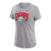 College Football Playoff 2025 National Champions Ohio State Field Dominant Ladies T-Shirt