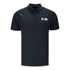 College Football Playoff 2025 National Championship Game Rhone Delta Pique Black Polo