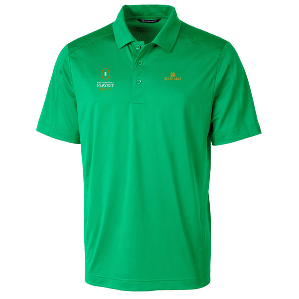 College Football Playoff 2025 Cutter & Buck Notre Dame Prospect Polo