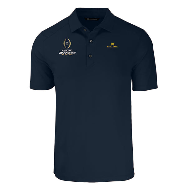 College Football Playoff National Championship 2025 Notre Dame Cutter & Buck Forge Polo