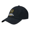 College Football Playoffs 2025 National Championship Game Black Unstructured Adjustable Hat