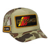 College Football Playoff 2025 Vintage Low Rise Camo Trucker Hat