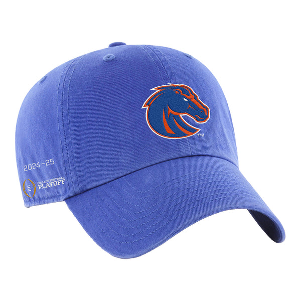 College Football Playoff 2025 Boise State 47 Brand CFP Side Patch Unstructured Adjustable Clean Up Hat