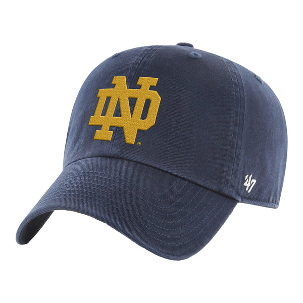 College Football Playoff 2025 Notre Dame '47 Brand CFP Side Patch Unstructured Adjustable Clean Up Hat