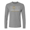 College Football Playoff 2025 National Championship Game Grey Long Sleeve T-Shirt