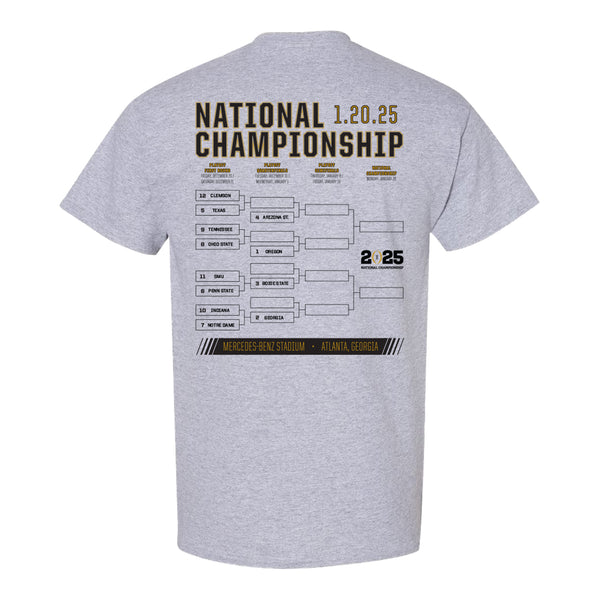 College Football Playoff 2025 Bracket T-Shirt