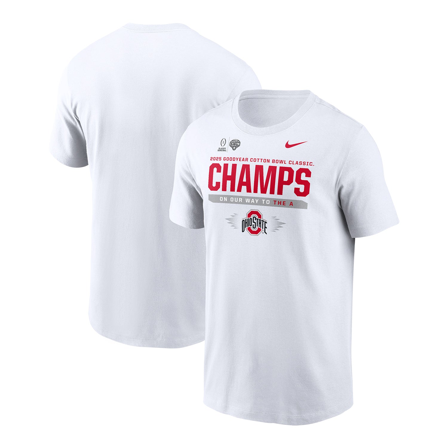 College Football Playoff 2025 Nike Ohio State Goodyear Cotton Bowl Cha
