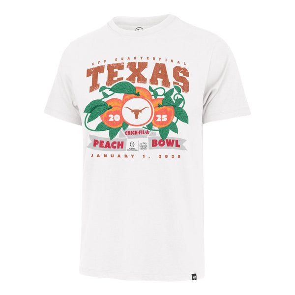 College Football Playoff 2025 Texas Longhorns Chick Fil A Peach Bowl Bound T-Shirt