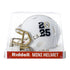 College Football Playoff 2025 National Championship Game White Mini Helmet