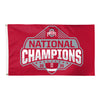 College Football Playoff 2025 National Champions Ohio State 3X5 Flag