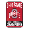 College Football Playoff 2025 National Champions Ohio State 11X17 Sign