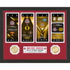 Ohio State Buckeyes Road to the 2025 CFP Championship Ticket Collection & Bronze Coin Photo Mint