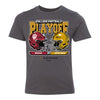 Youth College Football Playoff 2025 Indiana at Notre Dame First Round Head-To-Head T-Shirt