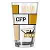 College Football Playoff Miami 2026 Logo Brands Pint Glass