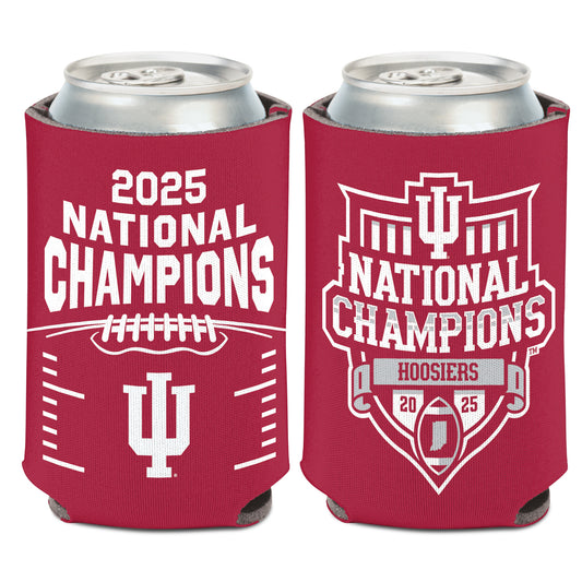 Indiana Hoosiers College Football Playoff National Champions Can Coozie