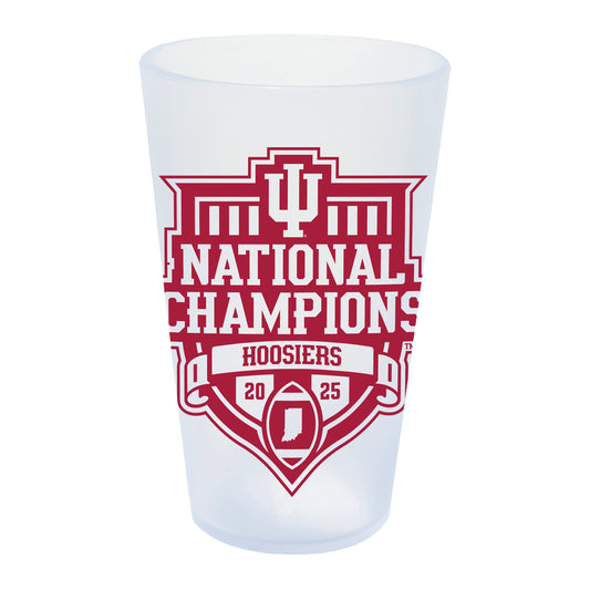 Indiana Hoosiers College Football Playoff National Champions Silicone Pint