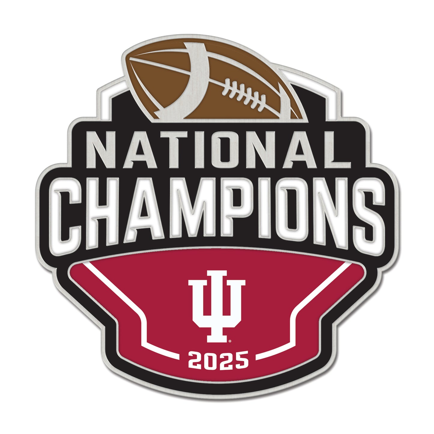 Indiana Hoosiers College Football Playoff National Champions Hatpin