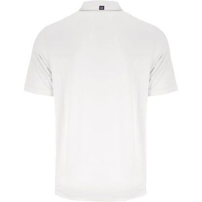 College Football Playoff National Championship Game 2026 Cutter & Buck Forge Eco Stretch Recycled Polo In White - Back View