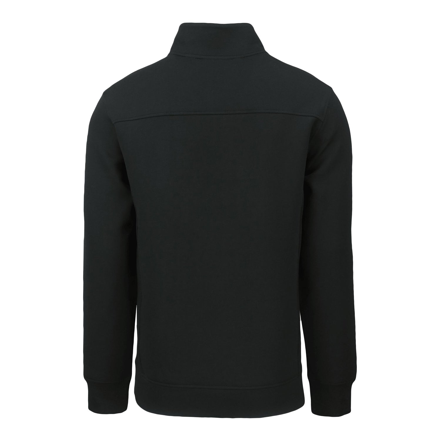 College Football Playoff National Championship Game 2026 Vertical Logo Roam Eco Recycled 1/4 Zip Jacket - Back View