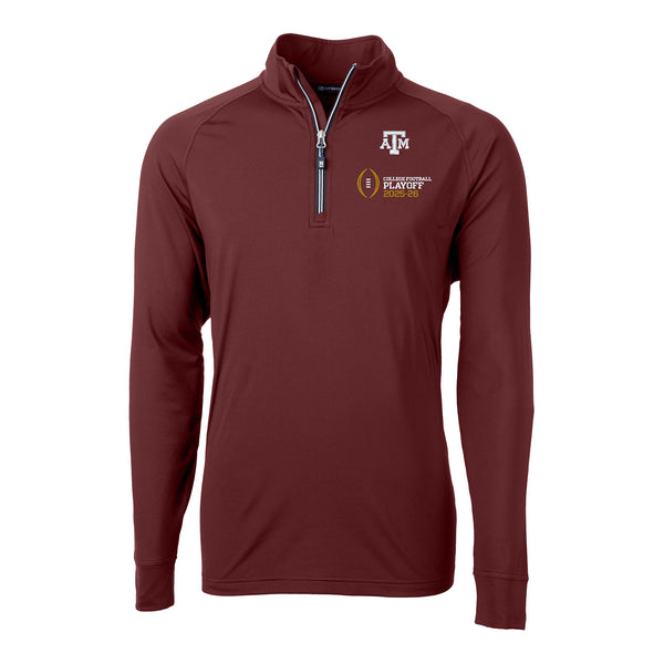 College Football Playoff 2026 Cutter & Buck Texas A&M 1/4 Zip