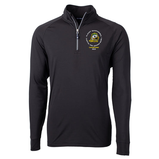Oregon Orange Bowl Champions Adapt Eco Knit Recycled Quarter-Zip Pullover