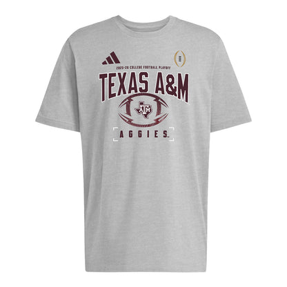 Adidas Texas A&M Playoff College Football Playoff 2026 Bound T-Shirt